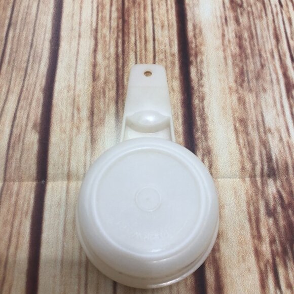 Vintage Tupperware Clear White Nesting Measuring Cup 1/3 CUP Replacement 765-1 - Picture 8 of 10